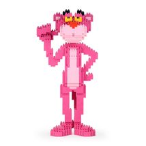Pink Panther Brick Sculpture (JEKCA Lego Brick) DIY Kit - $78.00