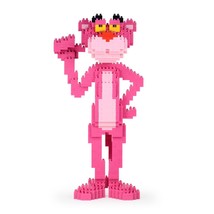 Pink Panther Brick Sculpture (JEKCA Lego Brick) DIY Kit - £61.12 GBP