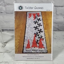Around The Bobbin Twister Gnomes Table Runner Quilt Pattern - £7.75 GBP
