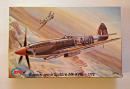 Vintage MPM Supermarine Spitfire Mk XVIII Model Kit #C72026, NOB - £12.64 GBP