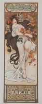 Mucha Foundation The Seasons Autumn 1897 Limited Edition Lithograph S2 Art - £529.58 GBP
