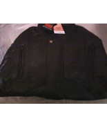 Brand New Genuine Unisex Lambskin Leather Jacket--Black XL - £86.52 GBP