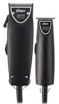 Oster Common Wealth Fast Feed Clipper + T-Finisher Trimmer Barber Combo ... - £246.25 GBP