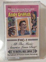 Andy Griffith Cassette Tape Side Splitting Homespun Comedy - £3.93 GBP