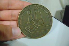 old medal AISS Estoril Portugal 1972 GR. Sovura ,Des.Quito. Bronze (Canada) - $21.45