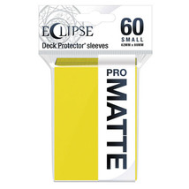 Eclipse Deck Matte Sleeves Small 60pcs - Lemon Yellow - $22.91
