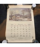 1959 Complete Calendar Currier and Ives Prints Travelers Insurance Co Vi... - $47.84 CAD