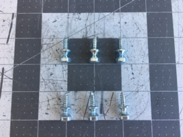 Frigidaire Refrigerator Door Handle Screws (Set of 6) P# 218755504 - €17,26 EUR