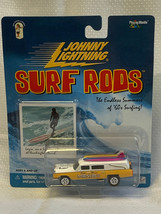 2000 Johnny Lightning Surf Rods Diecast Car "Santa Monica Maniacs" Haulin Hearse - $79.95