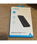 Anker PowerCore Select 20000 mAh Power Bank Dual USB 20k Fast Portable C... - $58.79 CAD