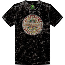 Black Snow Wash The Beatles Sgt Pepper Drum Official Tee T-Shirt Mens Unisex - £26.83 GBP