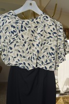 Quo Silk Ladies&#39; Blouse ~ 100% Silk, PM w/ New Black Pencil Skirt, Size 10 - $37.00