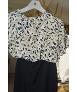 Quo Silk Ladies&#39; Blouse ~ 100% Silk, PM w/ New Black Pencil Skirt, Size 10 - £28.49 GBP