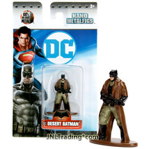 Jada Toys Dc Comic Nano Metalfigs 2 Inch Die Cast Metal Figure DC2 Desert Batman - £15.94 GBP