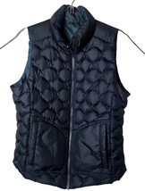 Timberland Women Reversible Quilted Down Black Green Full Zip cold weath... - $44.40