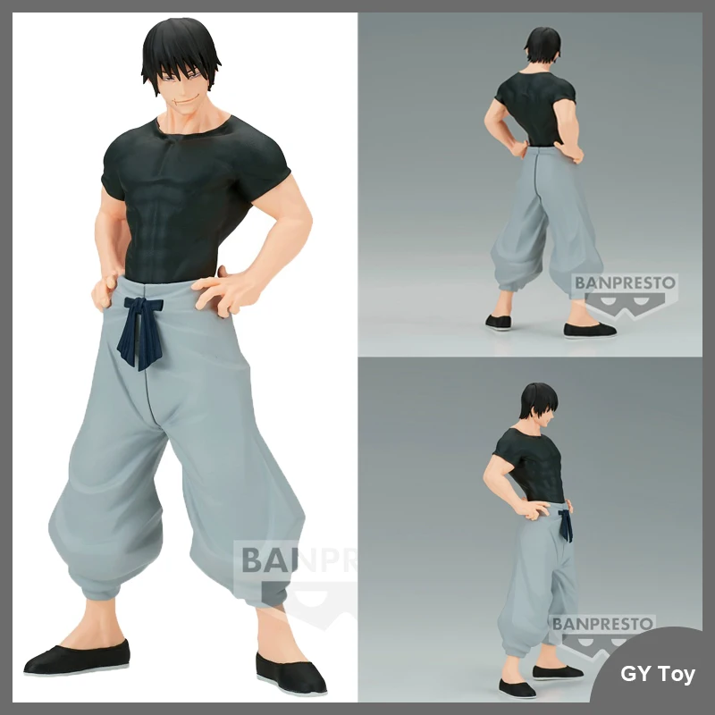 17cm Original Banpresto Anime Jujutsu Kaisen Fushiguro Toji Action Figure - £37.78 GBP+