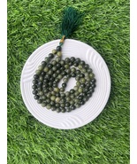 Green Vesuvianite Idocrase Rosary Prayer Jaap Tibetan Buddhist Mala 108+1 - $90.00