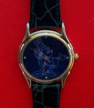Disney Retired Etched Glass SORCERER Mickey Mouse Watch! Brand-New!  Unique! Ret - £131.98 GBP