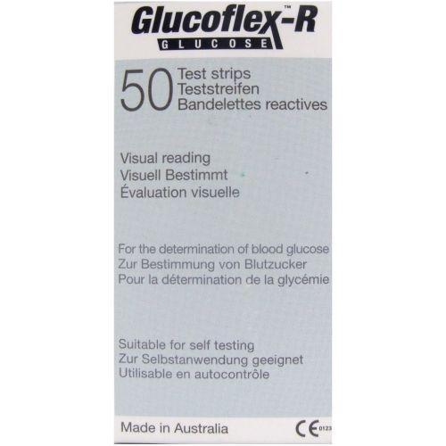 Glucoflex-R Blood Glucose Test Strips x 50 - $16.04