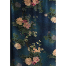 Vintage Florals Fabric DIY Table Dress Cloth Costume Crafts Upholstery Curtain  - £11.21 GBP