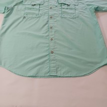 Columbia PFG FM7048 Bahama II Men Fishing Shirt Green Vented Omni Shade Chest 48 image 11