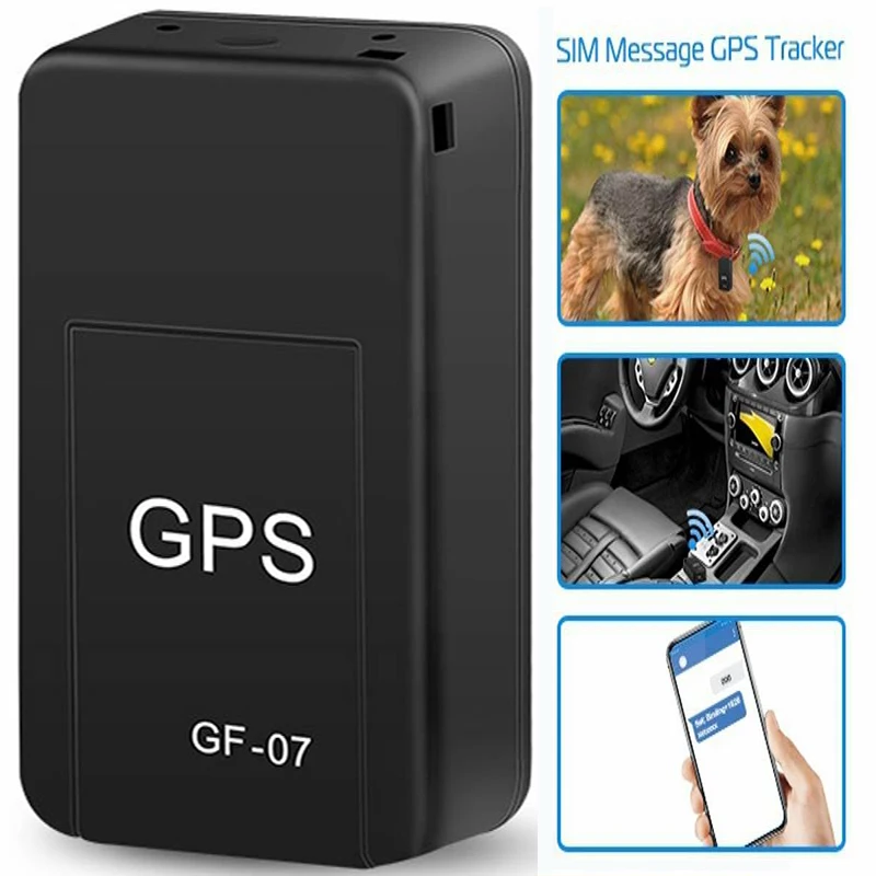 GF07 Car GPS Tracker Magnetic Mini Real-time Tracker Vehicle Locator Sui... - £13.73 GBP