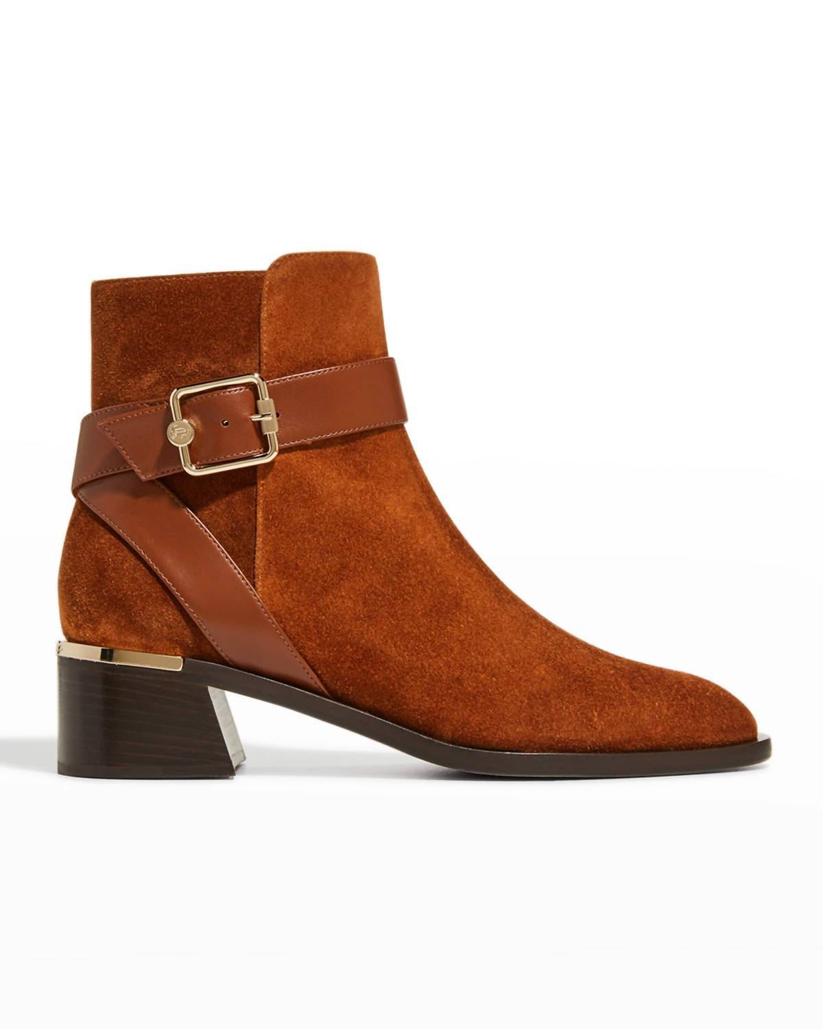 Primary image for Clarice suede buckle ankle boot