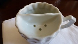 Antique Vintage porcelain Shaving Mug Floral pattern - $19.80