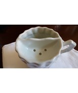 Antique Vintage porcelain Shaving Mug Floral pattern - £15.57 GBP