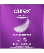 Condom Extra Sensitive Natural Latex Condoms, 24 Count - Ultra Fine &amp; Ex... - €11,83 EUR