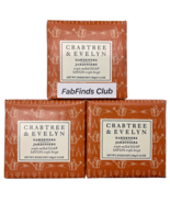 Crabtree &amp; Evelyn Gardeners Bar Soap Triple Milled 10.5oz (3x3.5oz) 3pc Set - $17.77