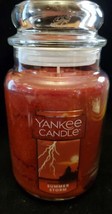 Yankee Candle Large Tumbler Jar Candle Summer Storm 22oz New - $28.12