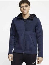 Nike Therma Full Zip Hooded Traing Jacket Blue Mens Size Medium BV3998-4... - £66.44 GBP