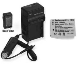 NB-5L Battery + Charger for Canon IXY Digital 900 IS 910 IS 1000 2000 IS - £19.36 GBP