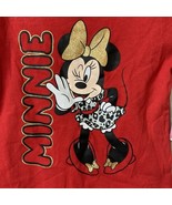 Disney Jr. MINNIE MOUSE Size 4T Legging Pants Set Ruffle Short Sleeve Top - $14.88