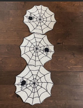 Max Studio beaded table Runner spiderweb New Halloween Table Decor - £51.48 GBP