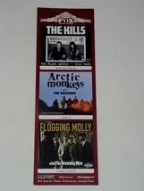 Flogging Molly Concert Promo Card Fox Theatre Pomona 2011 Deftones The K... - $19.99