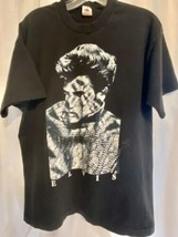 Vintage Elvis XL Black Short Sleeve Fruit Of The Loom T Shirt 1993 Elvis... - £19.01 GBP