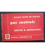 General Controls GC Co. Gas Controls Service &amp; Instruction Manual 1954 - $8.99