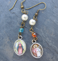 Jesus and Mary Earrings - £26.07 GBP