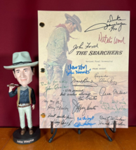 The Searchers Script Signed- Autograph Reprints- 140 Pages- John Wayne- ... - £19.66 GBP