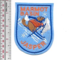 Vintage Skiing Alberta Marmot Basin Ski Area Jasper National Park, AB Patch - £7.90 GBP