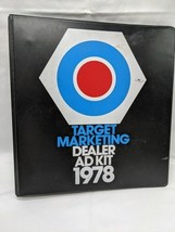 Target Marketing Dealer And Kit 1978 3 Ring Binder - $32.61 CAD