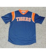 Mens Shirt True Fan MLB Detroit Tigers Baseball Blue Orange Short Sleeve... - £10.12 GBP