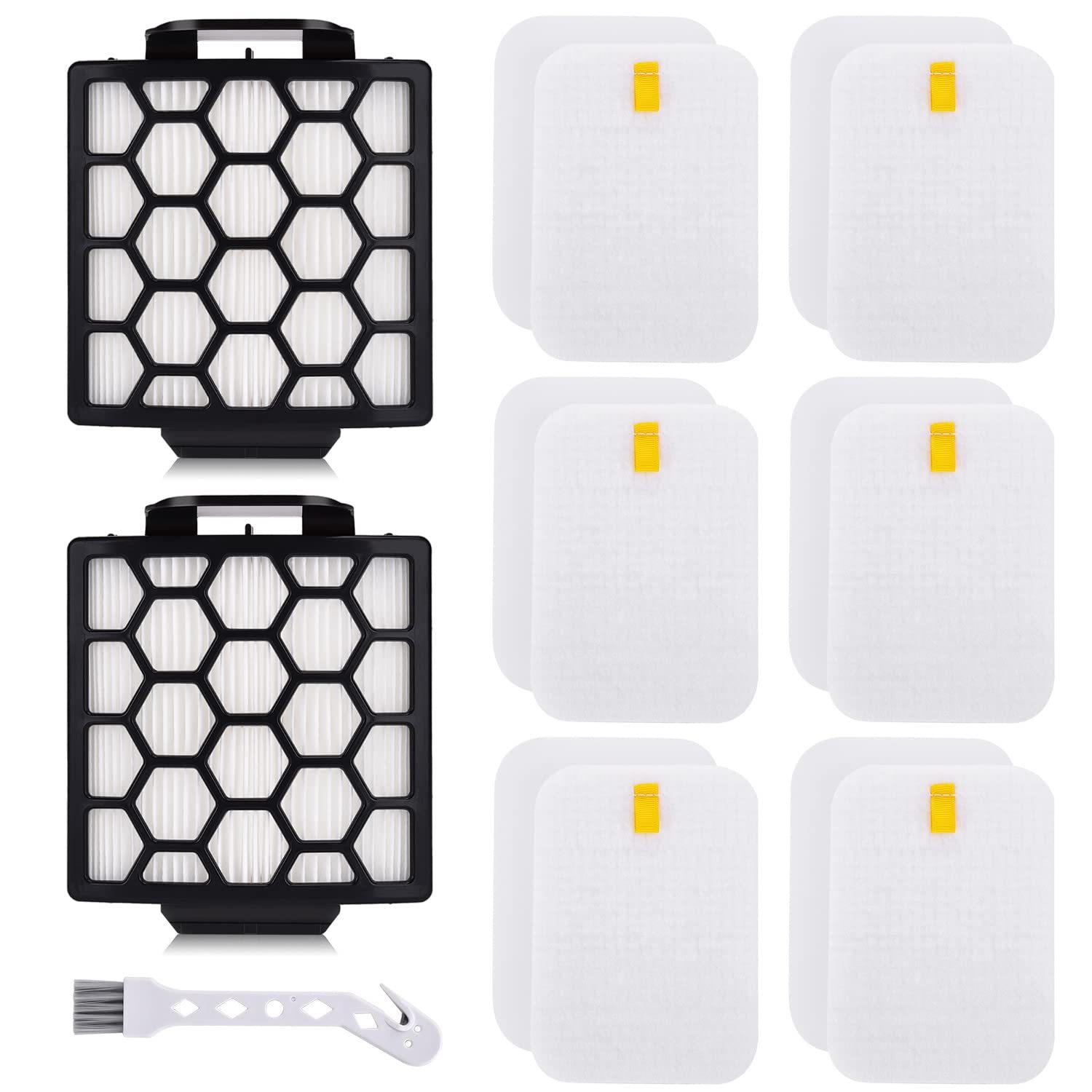 Replacement Filter For Shark Navigator Zero-M Pet Pro Zu102 Zu60 Zu62 Zu62C Nv15