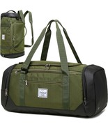 Travel Duffle Bag for men 40L Medium Sports Gym Bag with Wet Pocket Shoe... - £53.88 GBP