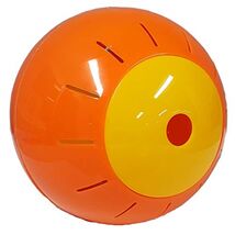 Orange Pet Food Treat Dispenser Feeder Ball Toy for Cats and Dogs New - $10.98