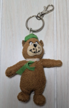 Yogi Bear Keychain Plush Mini Stuffed Animal Hanna-Barbera vintage USED - $6.92