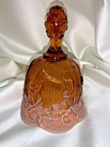 VINTAGE Fenton Art Glass Lily of Valley Cameo Bell - $28.00