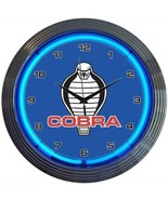Ford Cobra 15 Inches Neon Clock Neonetics 8COBRA - $1,591.02 MXN